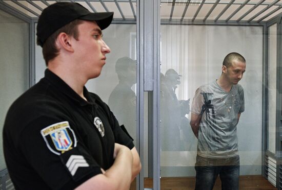 Kiev court hears case of Russian soldier Maxim Odintsov who was kidnapped by Ukrainian Security Service
