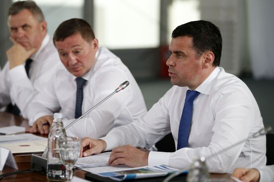 Russian Prime Minister Dmitry Medvedev's working trip to Southern Federal District