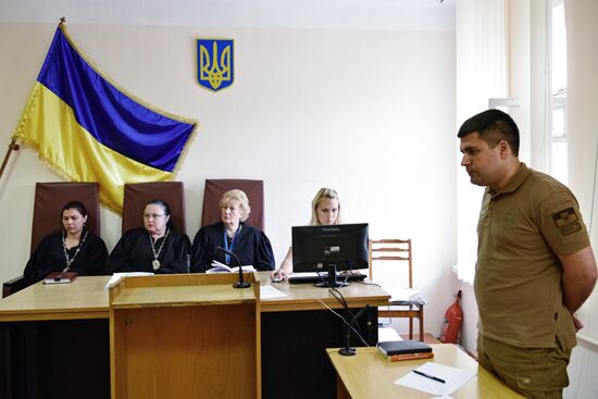 Kiev court hears case of Russian soldier Maxim Odintsov who was kidnapped by Ukrainian Security Service