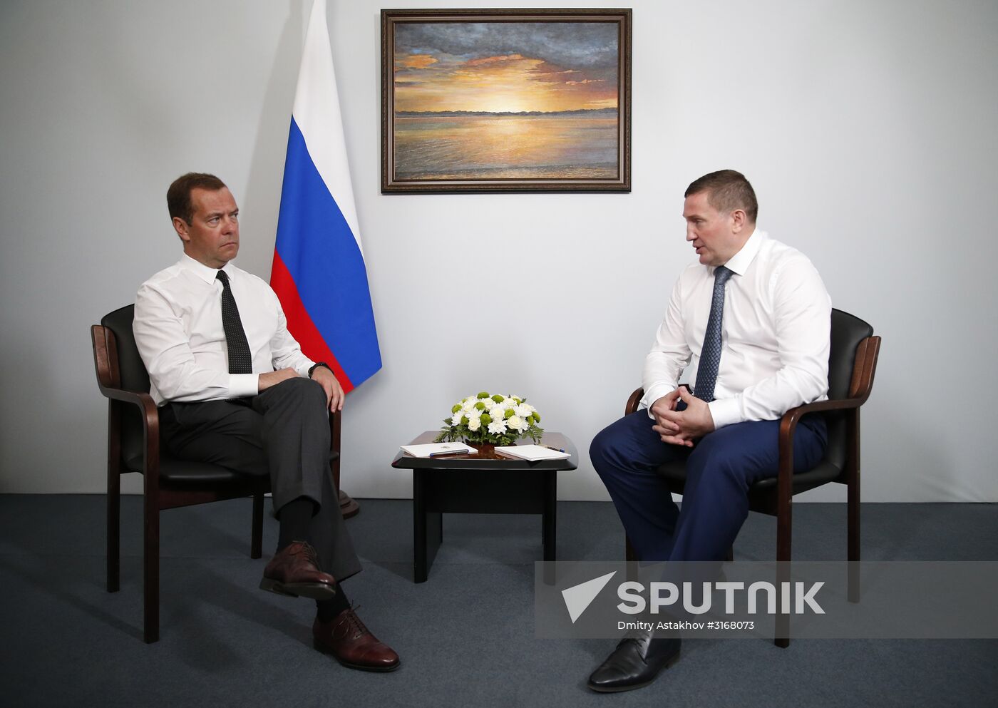 Russian Prime Minister Dmitry Medvedev's working trip to Southern Federal District