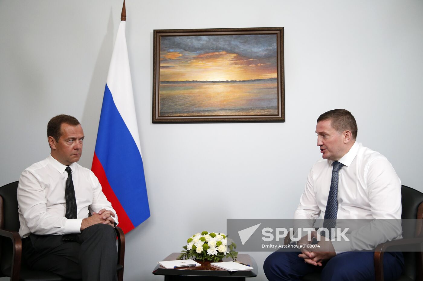 Russian Prime Minister Dmitry Medvedev's working trip to Southern Federal District