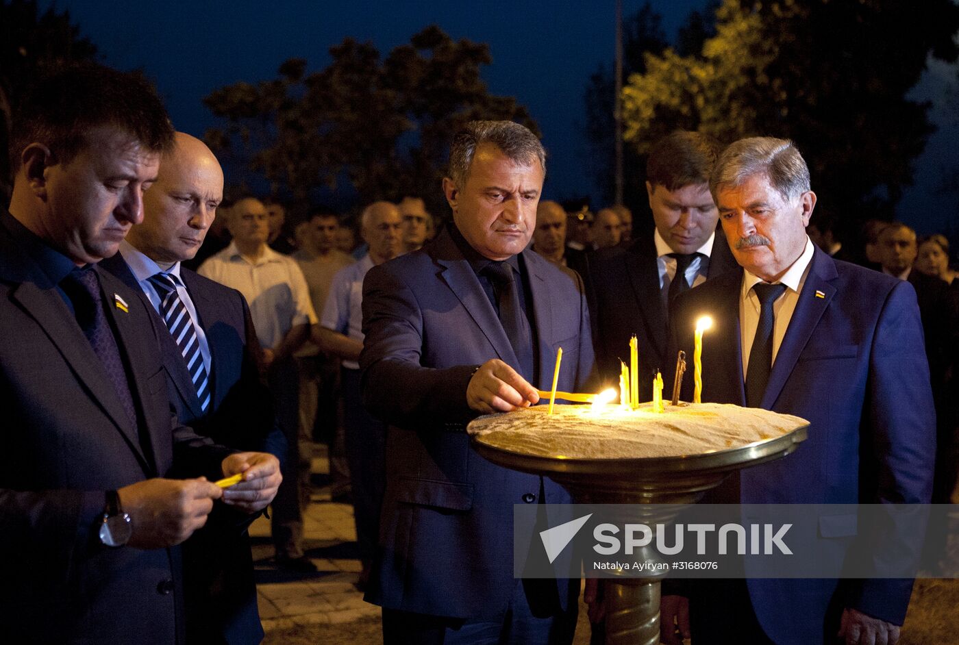 Memorial events on anniversary of battle of Tskhinval