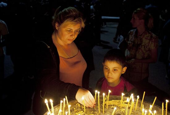 Memorial events on anniversary of battle of Tskhinval