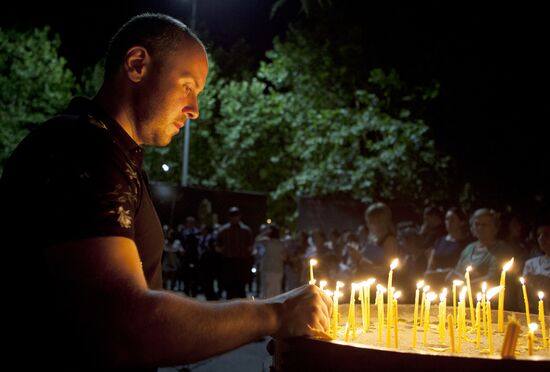 Memorial events on anniversary of battle of Tskhinval