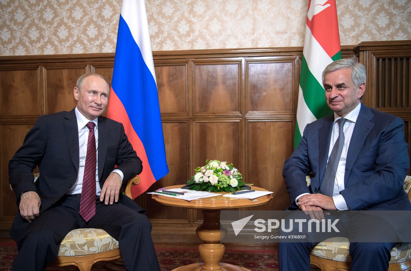 President Vladimir Putin's working visit to Abkhazia