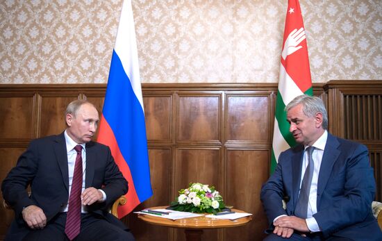 President Vladimir Putin's working visit to Abkhazia