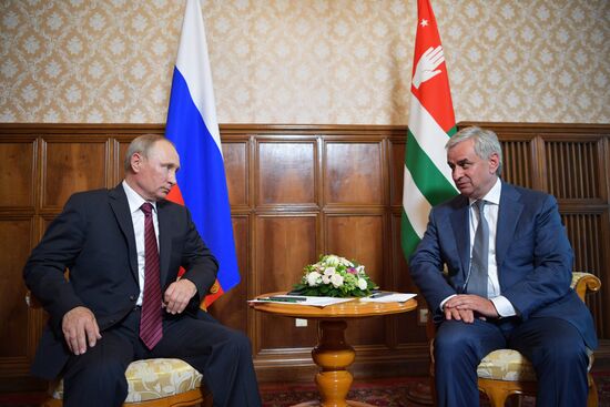 President Vladimir Putin's working visit to Abkhazia