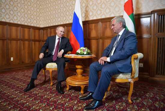 President Vladimir Putin's working visit to Abkhazia