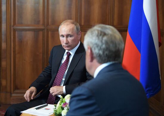 President Vladimir Putin's working visit to Abkhazia