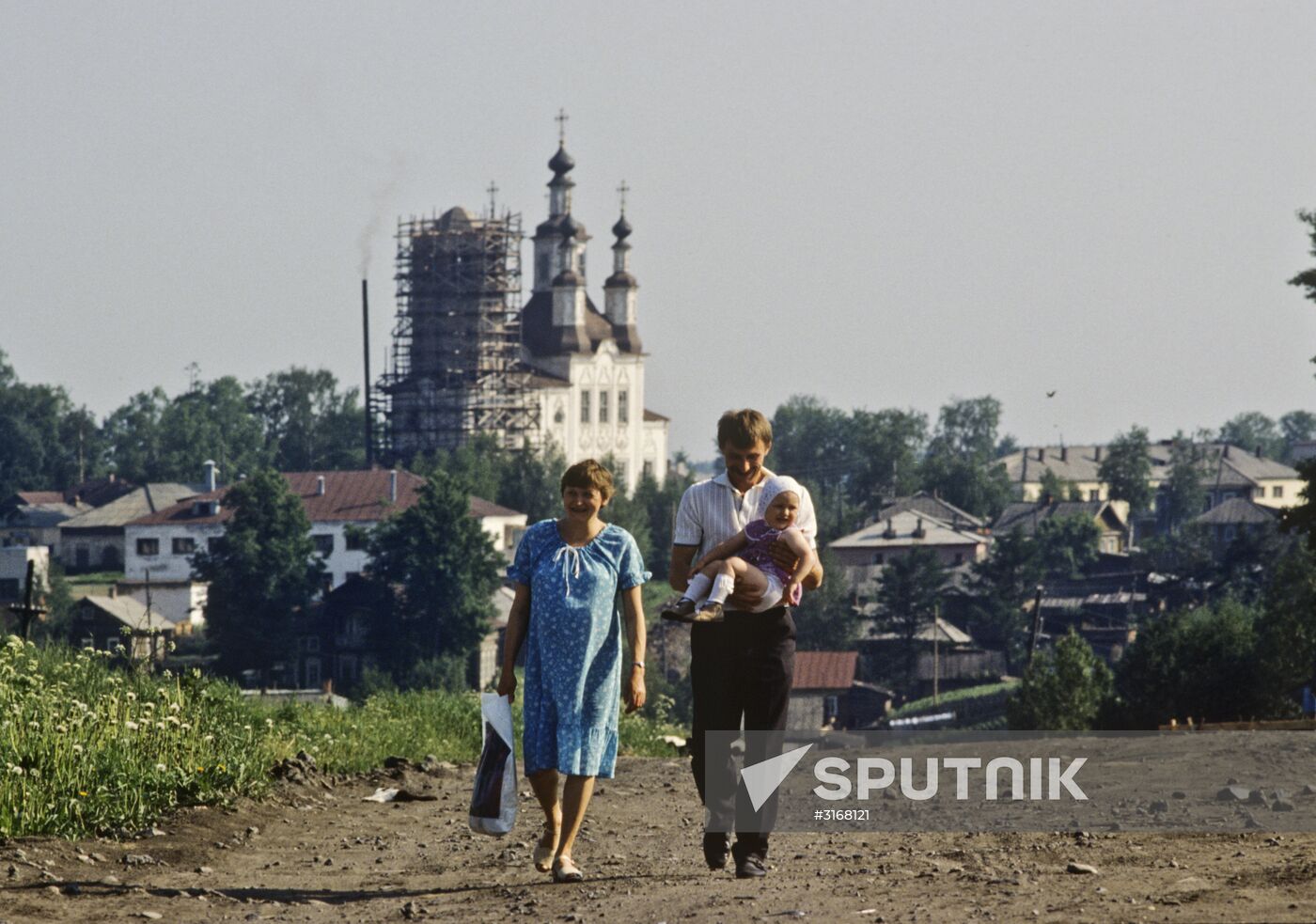 City of Totma in Vologda Region