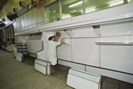 Food crisis in Moscow
