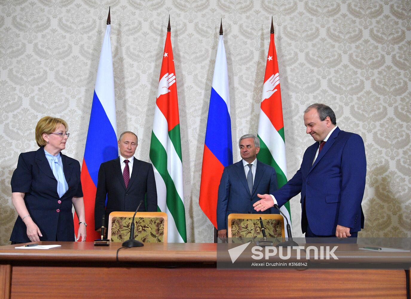 President Vladimir Putin's working visit to Abkhazia