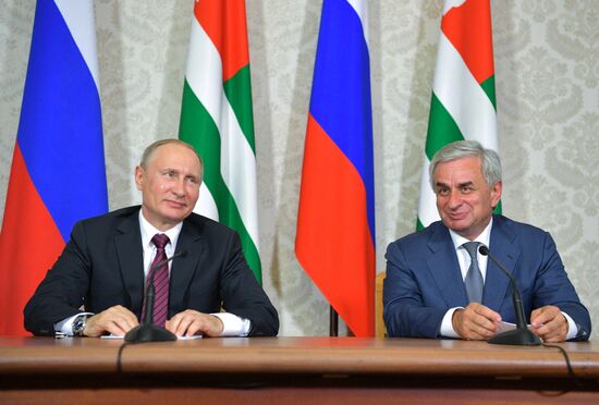 President Vladimir Putin's working visit to Abkhazia