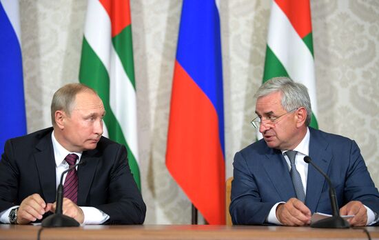 President Vladimir Putin's working visit to Abkhazia