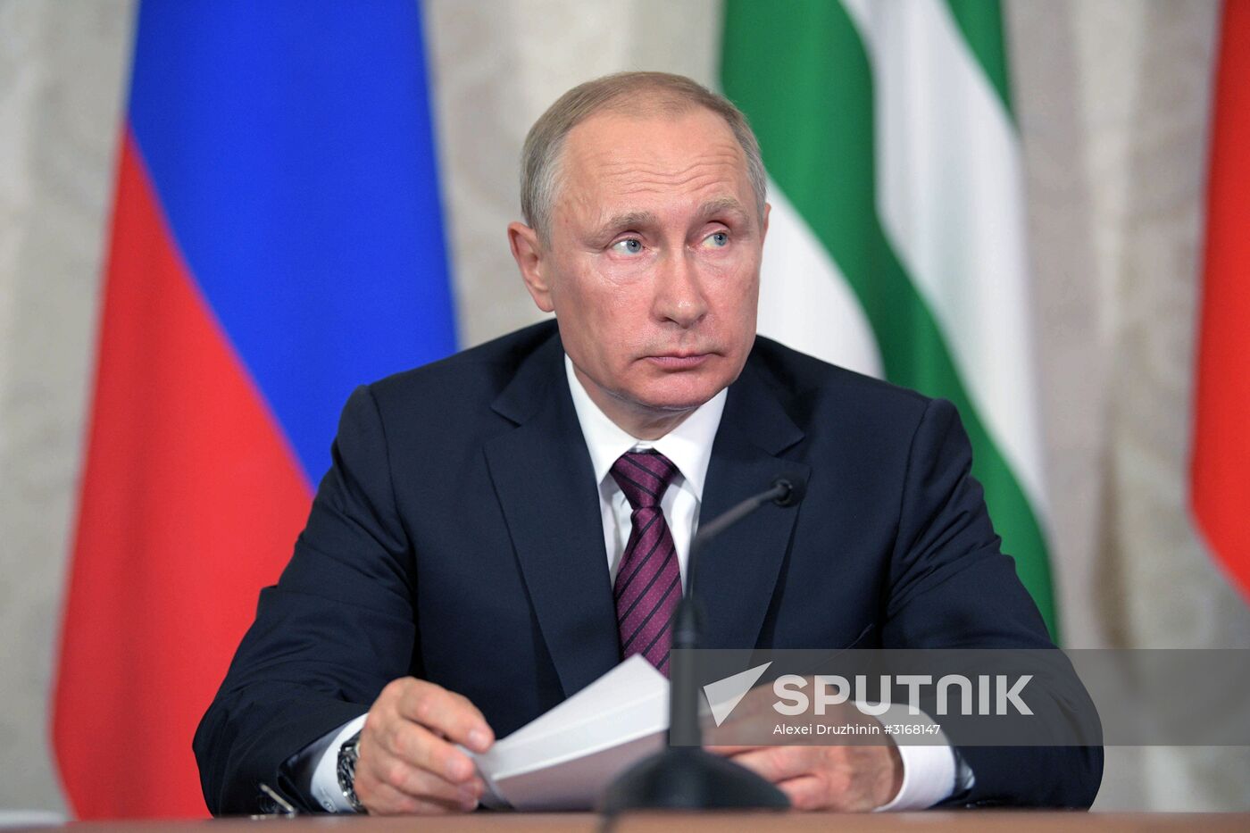 President Vladimir Putin's working visit to Abkhazia