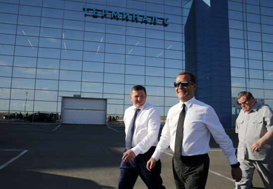 Prime Minister Dmitry Medvedev's working trip to Southern Federal District