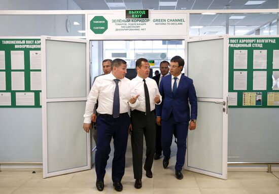 Prime Minister Dmitry Medvedev's working trip to Southern Federal District