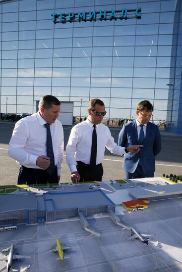 Prime Minister Dmitry Medvedev's working trip to Southern Federal District