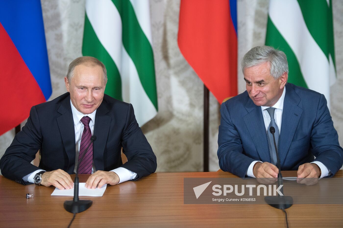 Russian President Vladimir Putin's working trip to Abkhazia