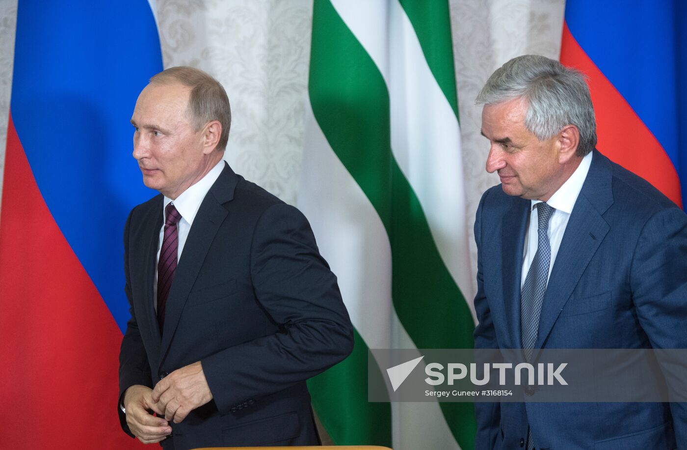Russian President Vladimir Putin's working trip to Abkhazia