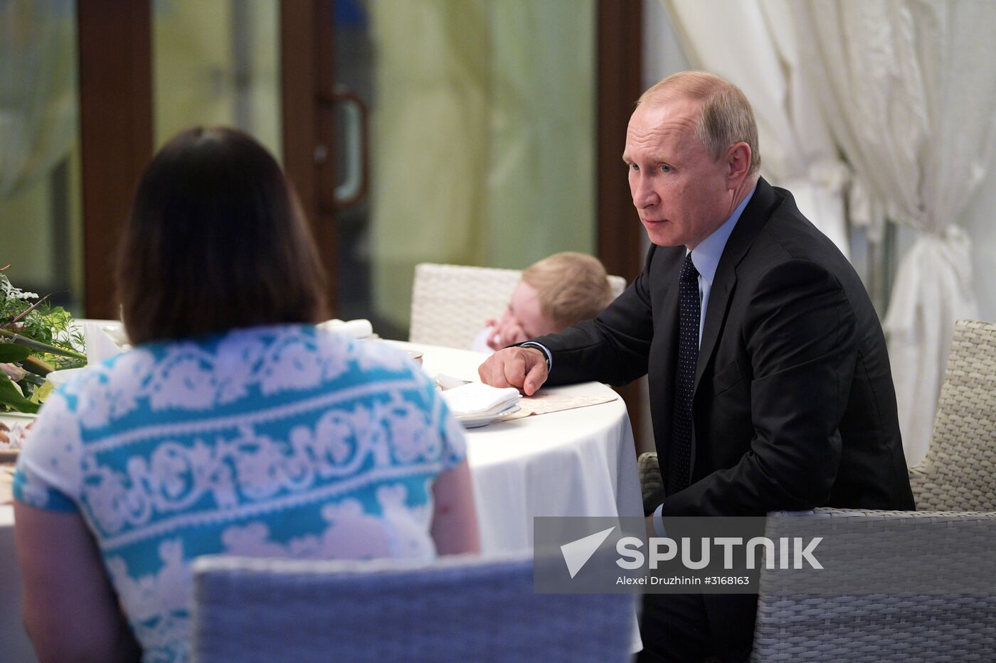 Russian President Vladimir Putin's working trip to Sochi