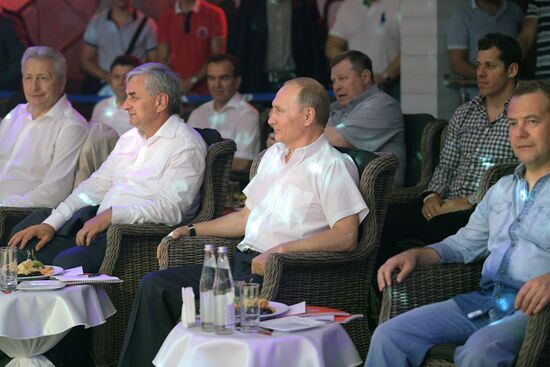 Russian President Vladimir Putin's working trip to Sochi