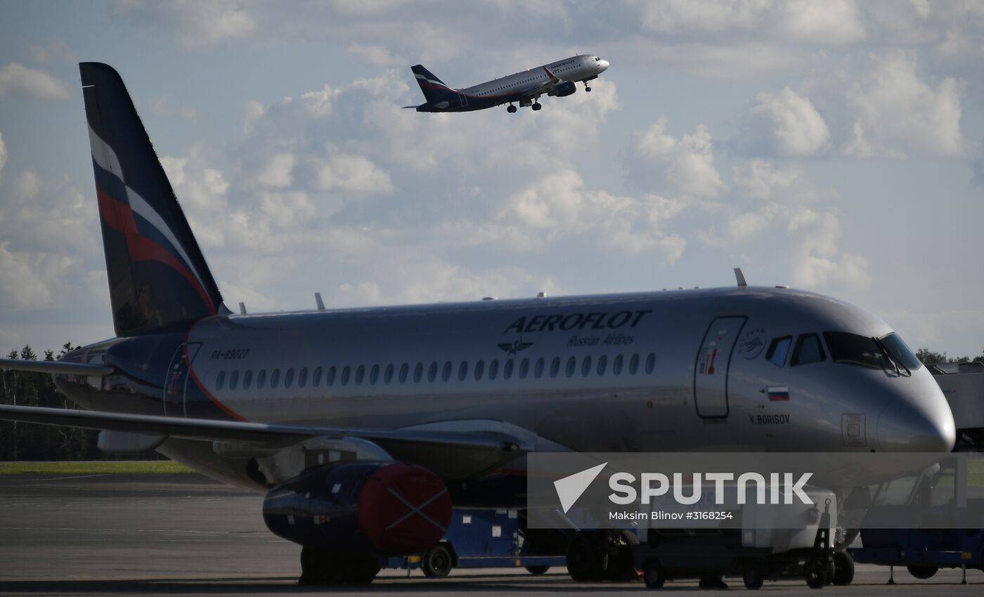 Aircraft at Sheremetyevo Airport