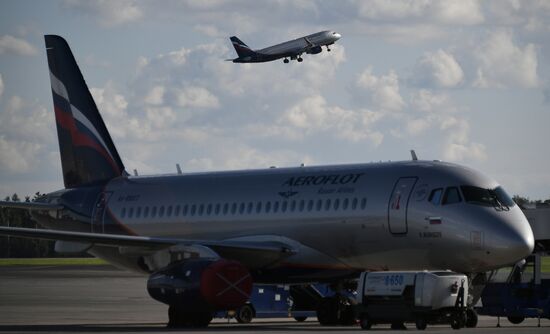 Aircraft at Sheremetyevo Airport