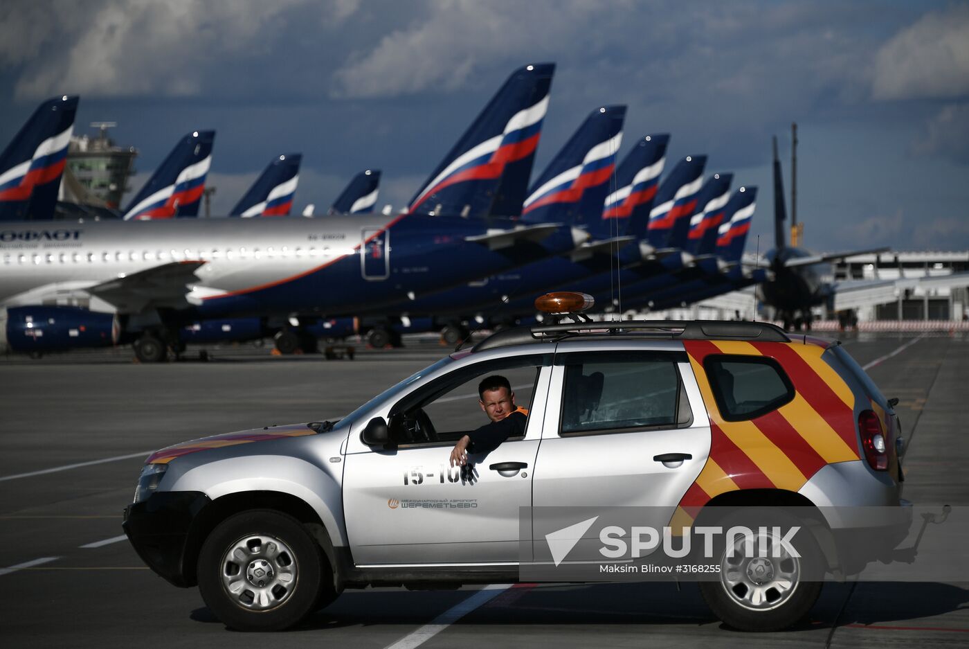 Aircraft at Sheremetyevo Airport