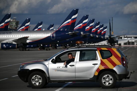 Aircraft at Sheremetyevo Airport