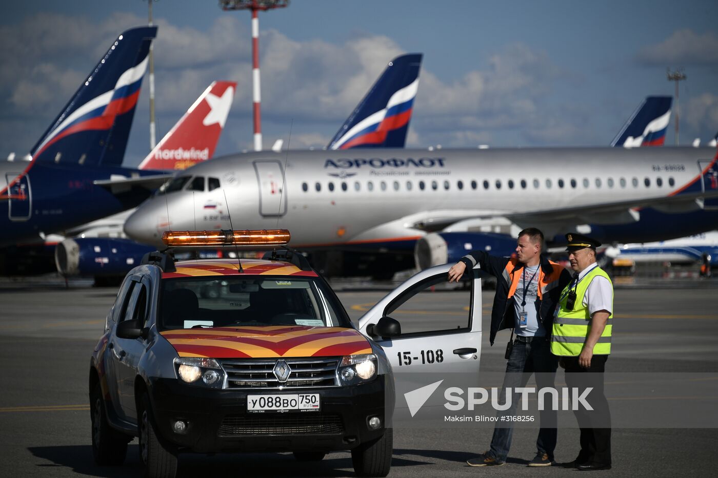 Aircraft at Sheremetyevo Airport