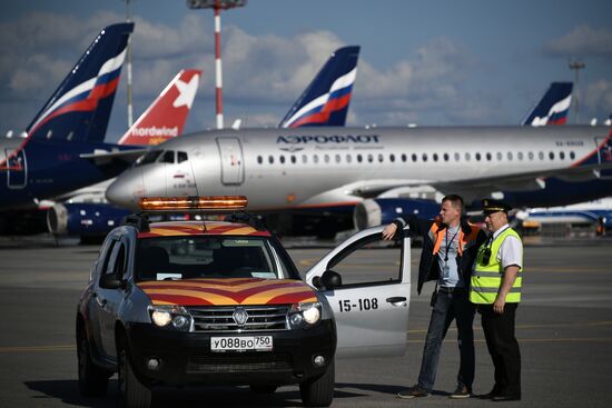 Aircraft at Sheremetyevo Airport