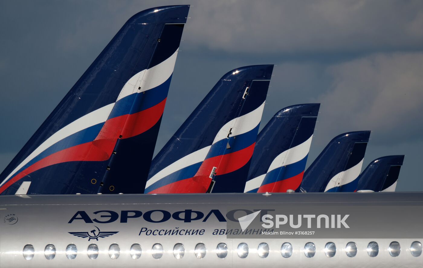 Aircraft at Sheremetyevo Airport