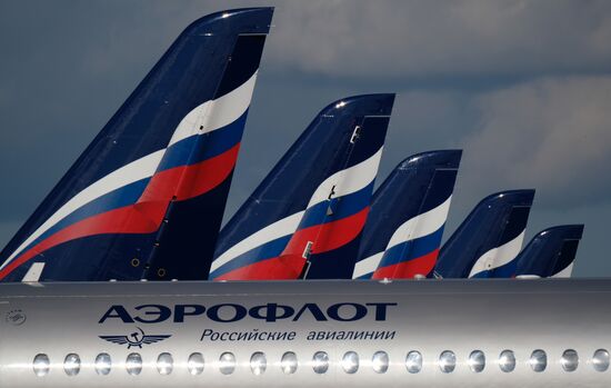 Aircraft at Sheremetyevo Airport