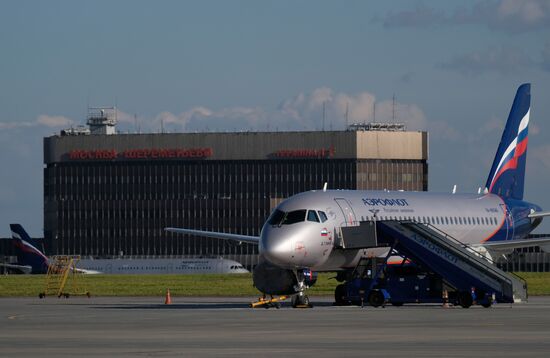Aircraft at Sheremetyevo Airport