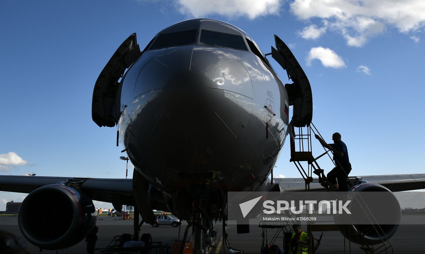 Aircraft at Sheremetyevo Airport
