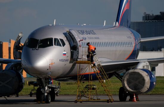 Aircraft at Sheremetyevo Airport