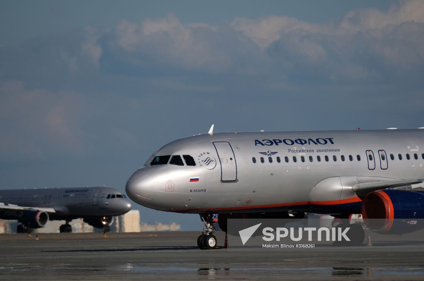 Aircraft at Sheremetyevo Airport