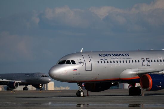 Aircraft at Sheremetyevo Airport