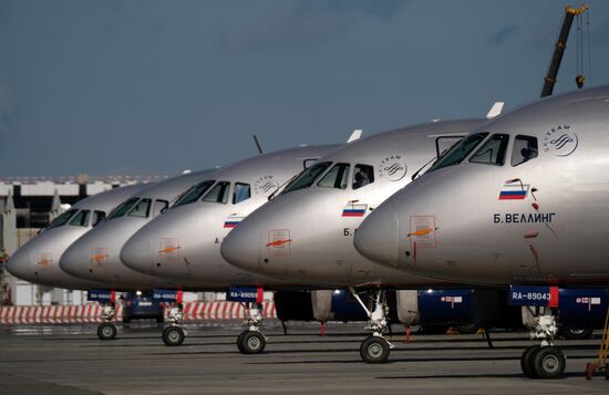Aircraft at Sheremetyevo Airport