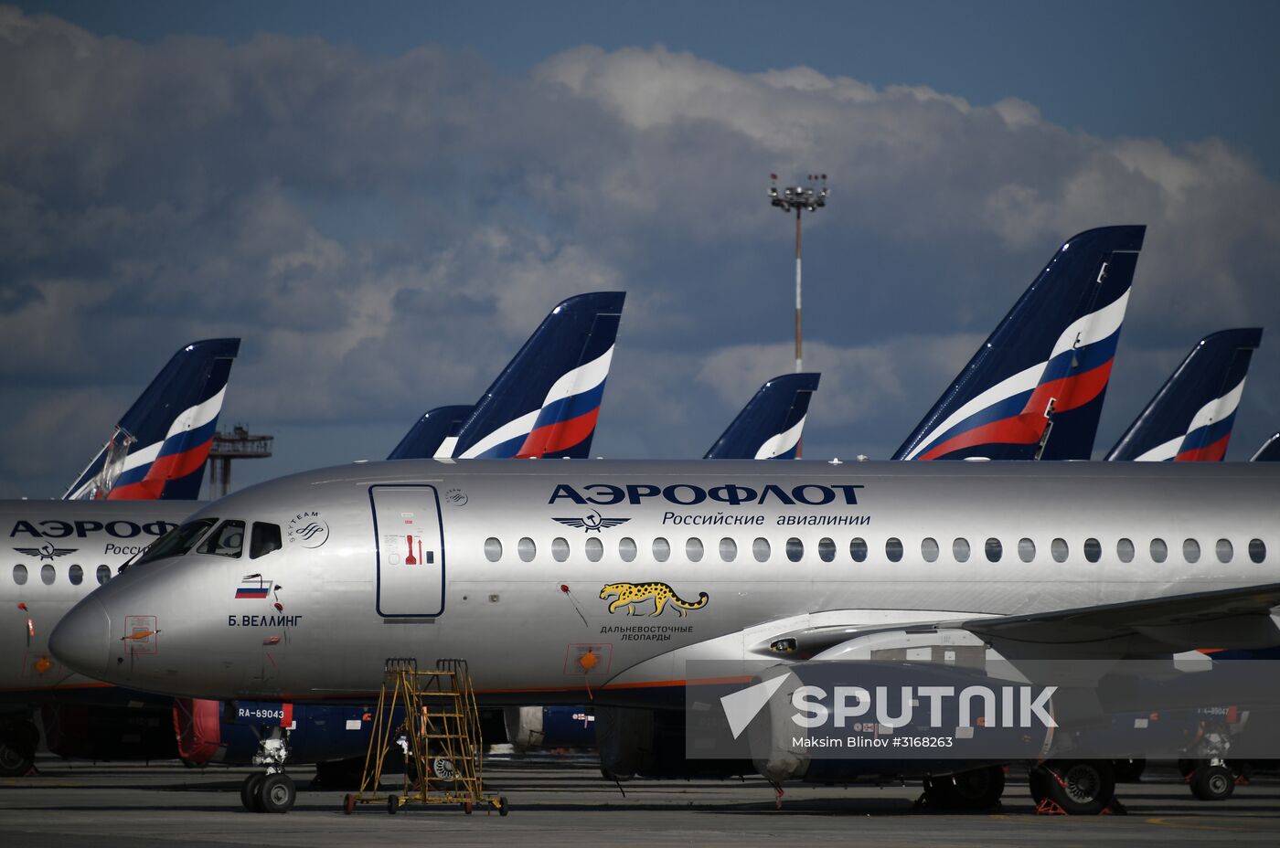 Aircraft at Sheremetyevo Airport