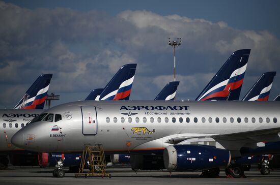 Aircraft at Sheremetyevo Airport