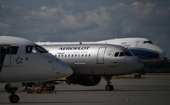 Aircraft at Sheremetyevo Airport