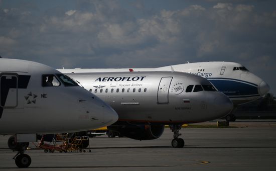 Aircraft at Sheremetyevo Airport