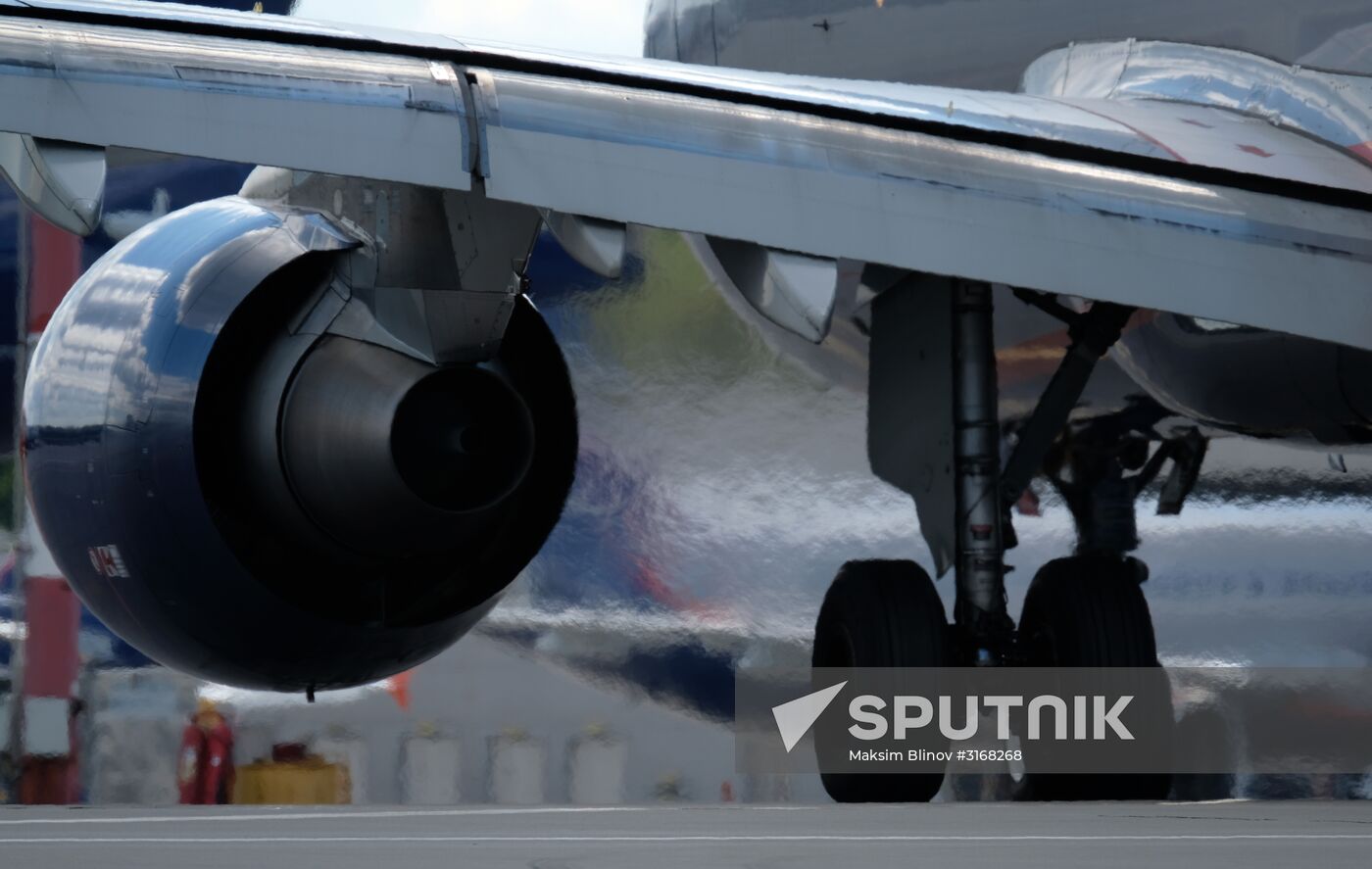 Aircraft at Sheremetyevo Airport
