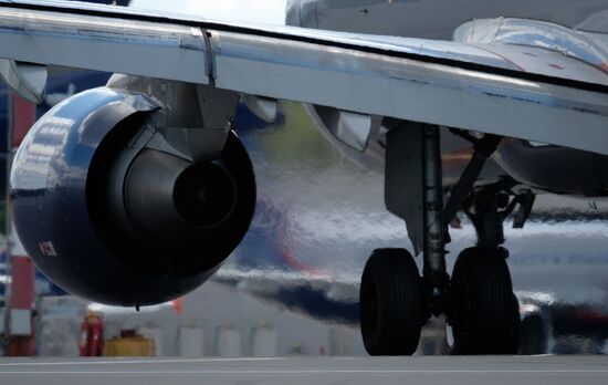 Aircraft at Sheremetyevo Airport