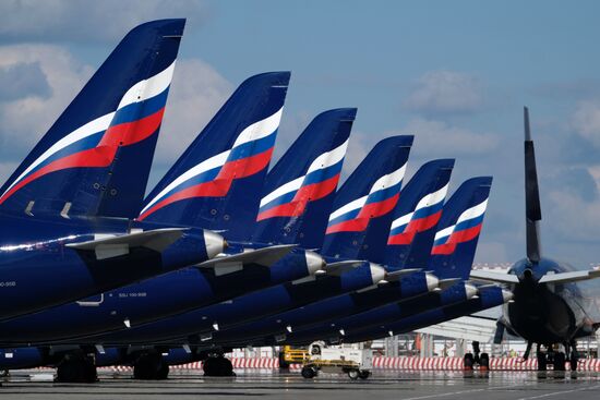 Aircraft at Sheremetyevo Airport