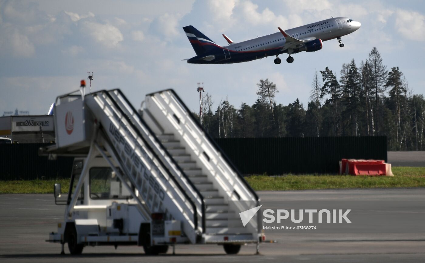 Aircraft at Sheremetyevo Airport