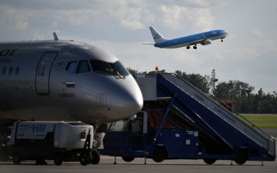 Aircraft at Sheremetyevo Airport
