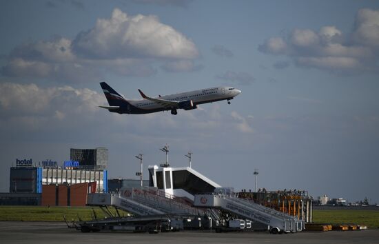Aircraft at Sheremetyevo Airport